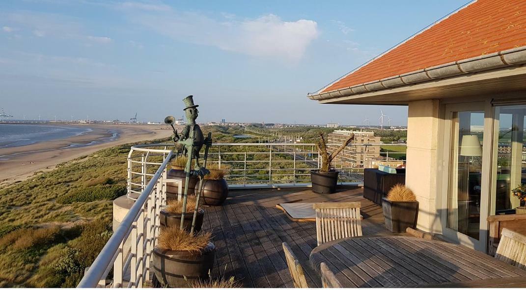 Ideal Tower Dakterras Бланкенберге Екстериор снимка